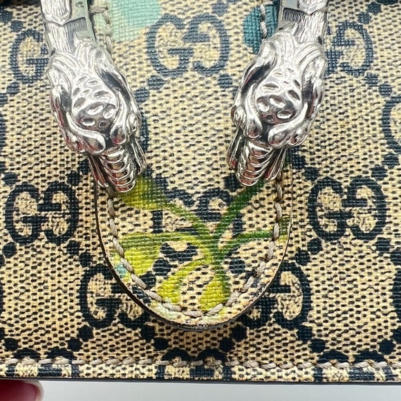 Gucci Dionysus Blue Geranium Flower Bag - Picture 13 of 14